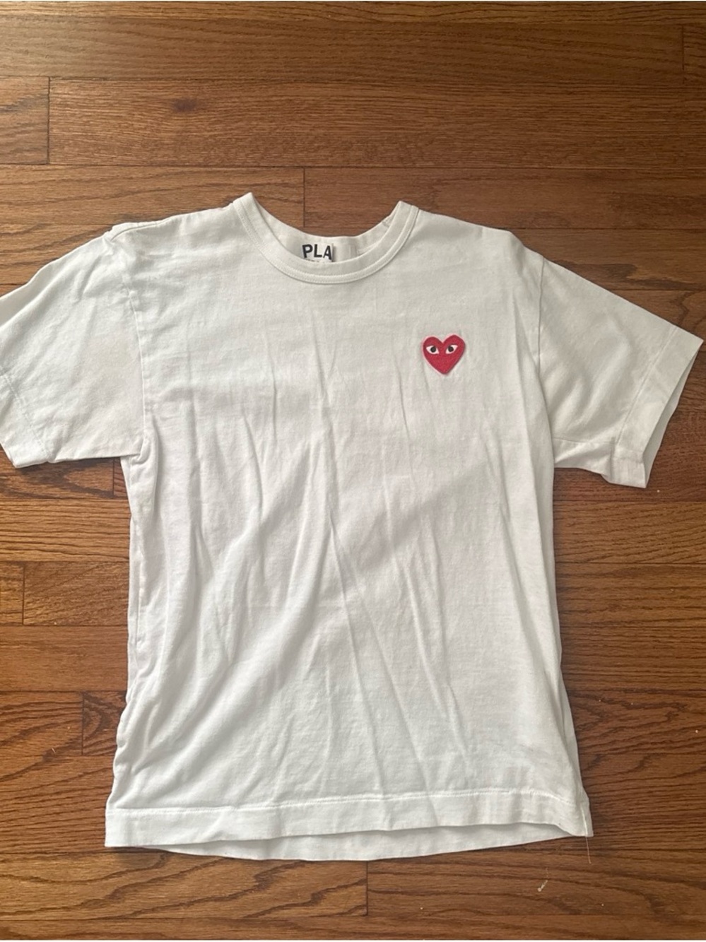 White Women T-Shirt comme des garcons